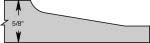 CB PANEL RAISING KNIVES CCW ROT  5/8" THICK PANEL